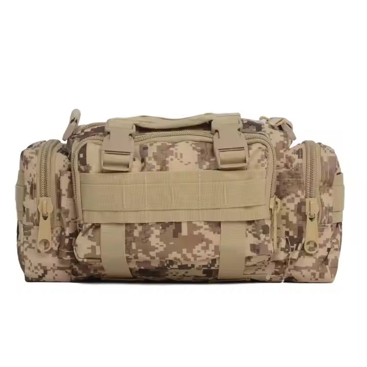 Men’s Tactical Camo Waist Bag – Multi-Purpose Outdoor Sports & Camera Pouch BL014