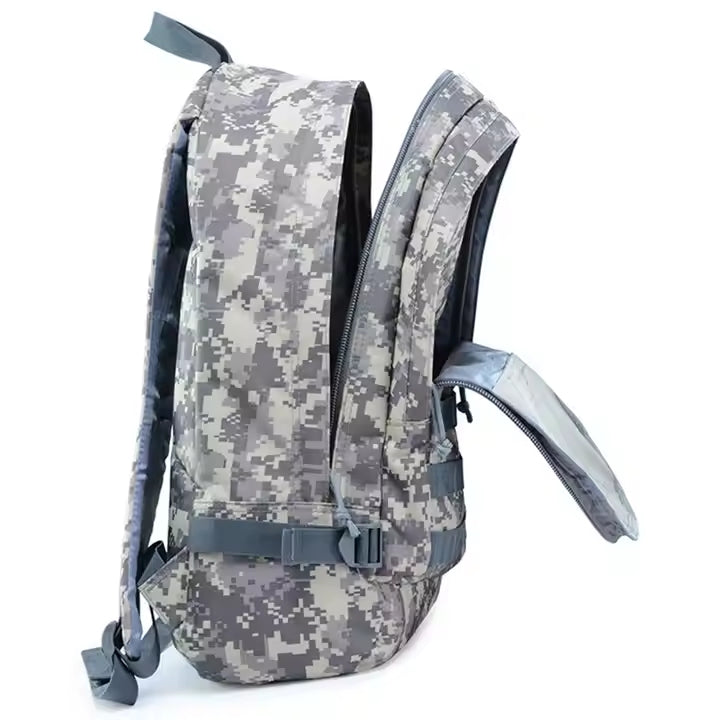 PUBG-Inspired Level 3 Tactical Backpack – Men’s Military Camo 3D Outdoor Hiking & Travel Pack Bl053
