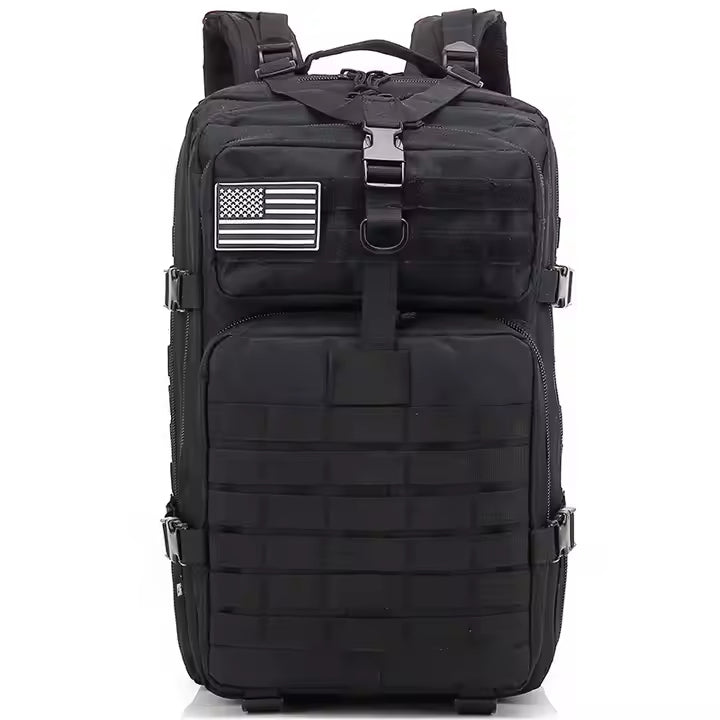 Men’s Military Tactical Backpack – Large-Capacity Camouflage Outdoor Hiking, Cycling & Sport Pack BL096