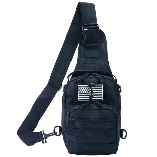 Camouflage Oxford Sling Chest Bag – Tactical Outdoor Crossbody Bag for Men BL050