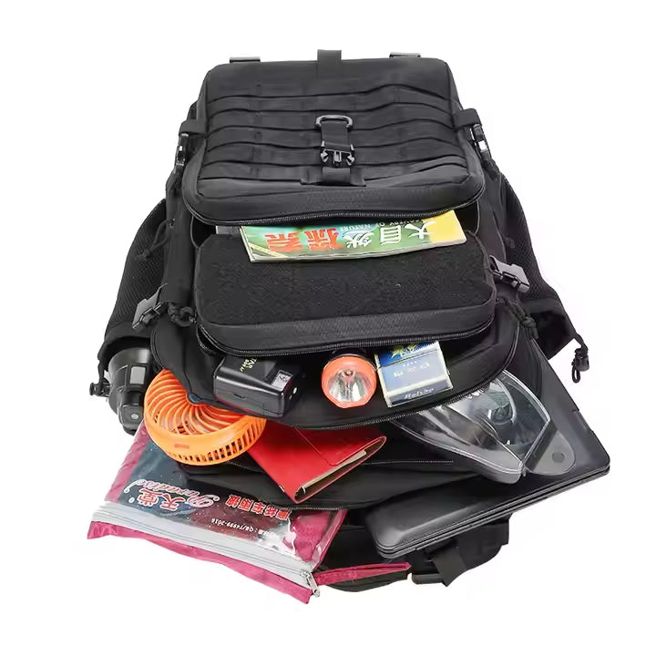 Outdoor Tactical Hiking Backpack – Large Waterproof Travel Laptop Pack with MOLLE System BL152
