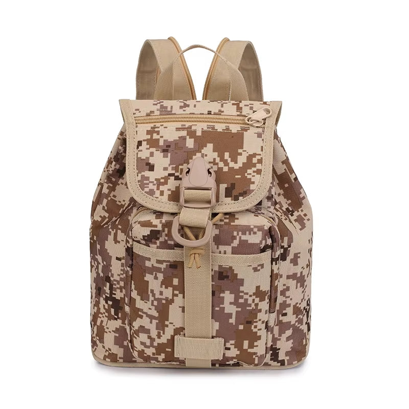 Mini Camouflage Backpack – Stylish Ins-Style Outdoor Travel & Daily Commute Bag BL024