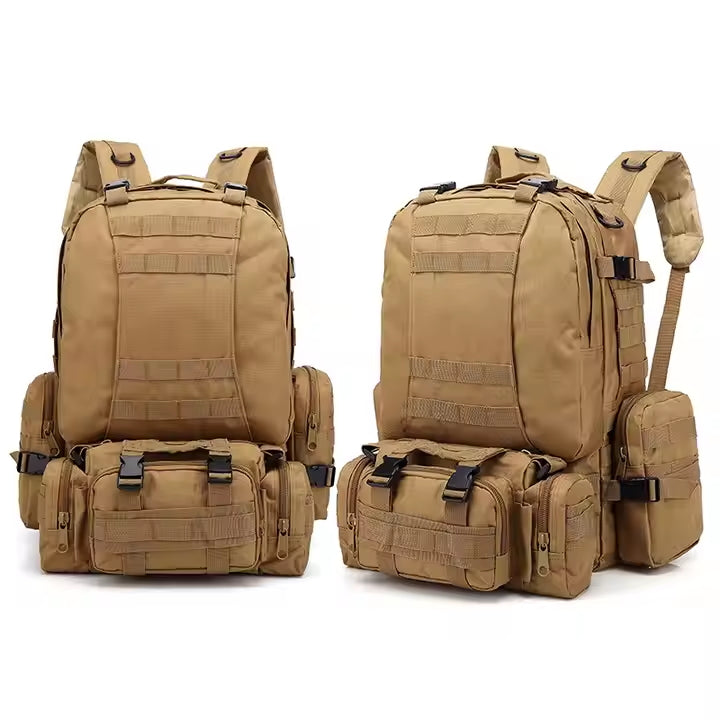 Men’s Tactical Camping & Travel Backpack – Large Capacity Camouflage Outdoor Hiking Pack bl002