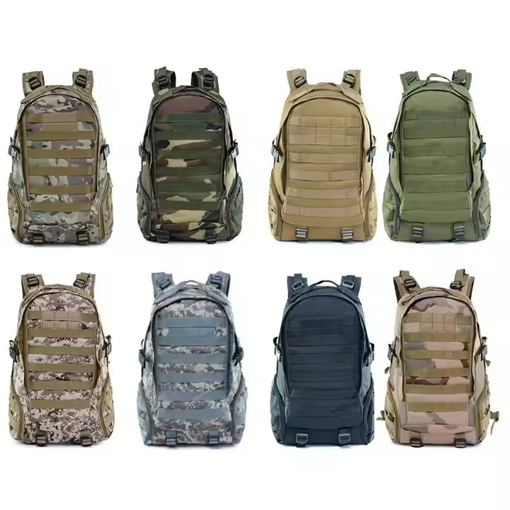 Camouflage Tactical Backpack with Detachable Waist Pack – Multi-Functional Outdoor Sports Bag BL029