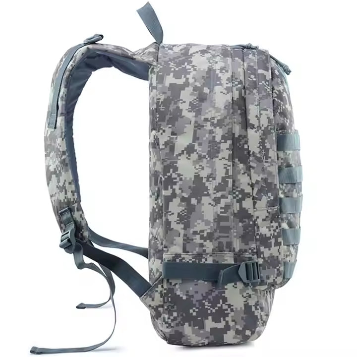 PUBG-Inspired Level 3 Tactical Backpack – Men’s Military Camo 3D Outdoor Hiking & Travel Pack Bl053