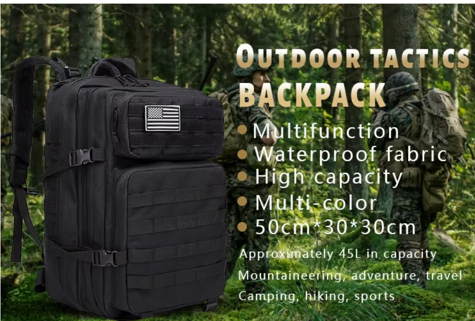 Heavy-Duty Tactical Backpack090