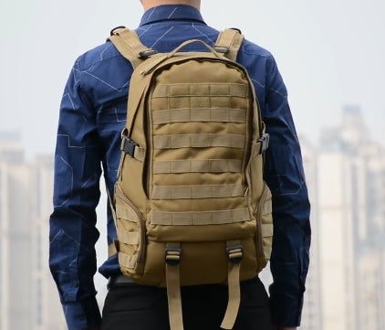 Camouflage Tactical Backpack with Detachable Waist Pack – Multi-Functional Outdoor Sports Bag BL029